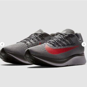 New Nike Zoom Fly Running Men 9 Wms 10.5 42.5 Gunsmoke Bright Crimson 880848-004